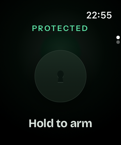 Watch arm-ready state